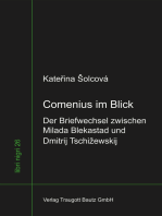 Comenius im Blick: Der Briefwechsel zwischen Milada Blekastad und Dmitrij Tschižewski