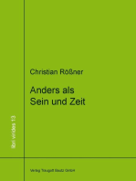 Anders als Sein und Zeit: Zur phänomenologischen Genealogie moralischer Subjektivität nach Emmanuel Levinas