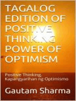 TAGALOG Edition POSITIVE THINKING POWER Of OPTIMISM: Empowerment Series, #8