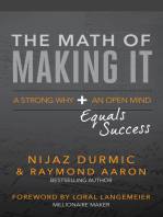 The Math of Making It: A Strong Why + an Open Mind Equals Success