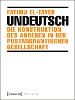 Undeutsch: Die Konstruktion des Anderen in der postmigrantischen Gesellschaft