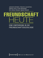 Freundschaft heute: Eine Einführung in die Freundschaftssoziologie