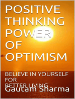 POSITIVE THINKING POWER OF OPTIMISM: Empowerment Series