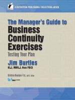 The Manager’s Guide to Business Continuity Exercises