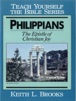 Philippians- Teach Yourself the Bible Series: The Epistle of Christian Joy