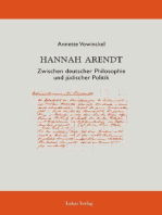 Hannah Arendt: Zwischen deutscher Philosophie und jüdischer Politik