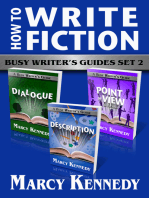 How to Write Fiction: Busy Writer's Guides Set 2