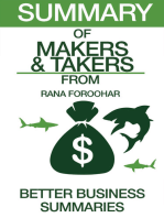 Makers and Takers | Summary