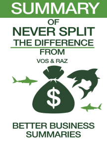 Read Never Split the Difference | Summary Online by Better Business
