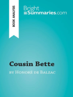 Cousin Bette by Honoré de Balzac (Book Analysis): Detailed Summary, Analysis and Reading Guide