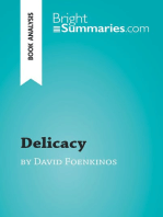 Delicacy by David Foenkinos (Book Analysis): Detailed Summary, Analysis and Reading Guide