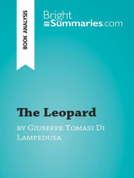 The Leopard by Giuseppe Tomasi Di Lampedusa (Book Analysis): Detailed Summary, Analysis and Reading Guide