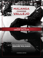 Malanga Chasing Vallejo: Selected Poems: César Vallejo: New Translations and Notes: Gerard Malanga