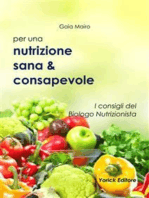 Nutrizione sana & consapevole