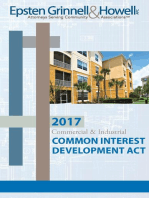 2017 Commercial & Industrial Common Interest Development Act