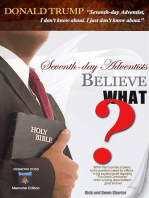 Seventh-Day Adventists Believe What?