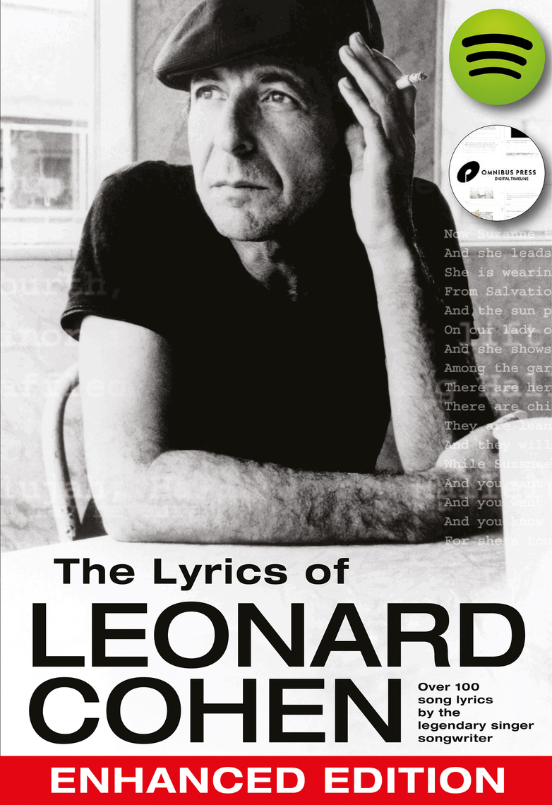 The Lyrics of Leonard Cohen Enhanced Edition by Leonard Cohen Book