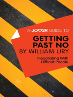 A Joosr Guide to... Getting Past No by William Ury