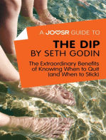 A Joosr Guide to... The Dip by Seth Godin