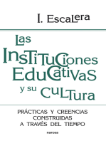 Las instituciones educativas y su cultura