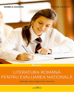 Literatura română pentru Evaluarea Națională. Aplicații, teste, sugestii de rezolvare