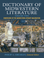 Dictionary of Midwestern Literature, Volume 2: Dimensions of the Midwestern Literary Imagination