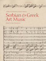 Serbian & Greek Art Music: A Patch to Western Music History