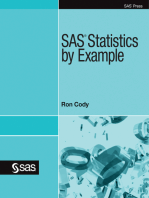 SAS Statistics by Example