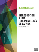 Introducción a una fenomenología de la vida: Intencionalidad y deseo