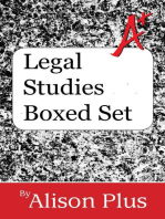 Legal Studies Boxed Set: A+ Guides to Writing, #11