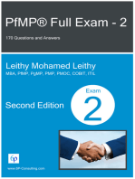 PfMP® Full Exam: 2:170 Questions and Answers