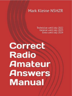 Correct Radio Amateur Answers Manual: Technician, General and Extra
