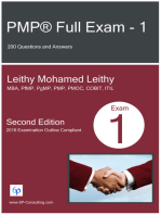 PMP® Full Exam: 1: 200 Questions and Answers