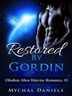 Restored By Gordin: Olodian Alien Warrior Romance, #5