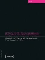 Zeitschrift für Kulturmanagement: Kunst, Politik, Wirtschaft und Gesellschaft: Jg. 2, Heft 2