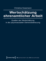 Wertschätzung ehrenamtlicher Arbeit