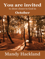You Are Invited to Draw Closer to God in October
