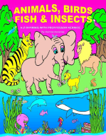 Animals, Birds, Fish and Insects