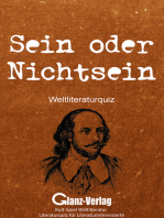 Sein oder Nichtsein - Weltliteraturquiz: Kult-Spiel Weltliteratur - Literaturquiz für Literaturinteressierte