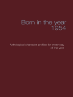 Born in the year 1954