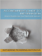 A Consumer's Guide to Information