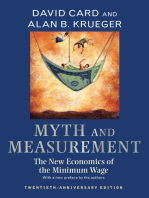 Myth and Measurement: The New Economics of the Minimum Wage - Twentieth-Anniversary Edition