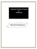 Quantum Chemistry Program in Fortran