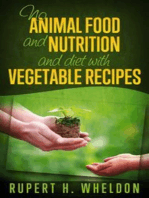 No Animal Food and nutrition and diet with vegetable recipes