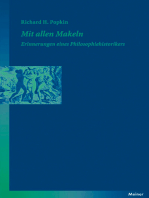 Mit allen Makeln: Erinnerungen eines Philosophiehistorikers