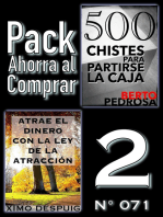 Pack Ahorra al Comprar 2 (No 071): Atrae el dinero con la ley de la atracción & 500 Chistes para partirse la caja