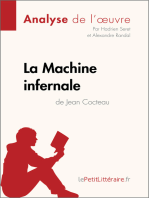 La Machine infernale de Jean Cocteau (Analyse de l'oeuvre): Analyse complète et résumé détaillé de l'oeuvre