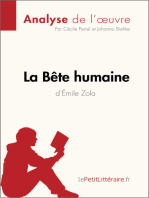 La Bête humaine d'Émile Zola (Analyse de l'oeuvre): Analyse complète et résumé détaillé de l'oeuvre