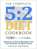 The Complete 5:2 Diet Cookbook Dozens of Easy Recipes and Two Months of Meal Plans