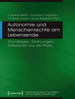 Autonomie und Menschenrechte am Lebensende: Grundlagen, Erfahrungen, Reflexionen aus der Praxis